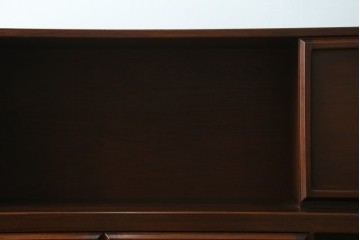 和製ヴィンテージ　チーク材　北欧家具のようなスタイリッシュさが魅力的なサイドボード　(R-050712)