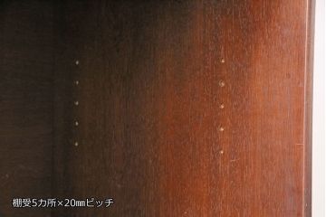 ジャパンヴィンテージ　チーク材　北欧家具のようなスタイリッシュさが魅力的なサイドボード(収納棚、戸棚、キャビネット、ビンテージ)(R-050712)