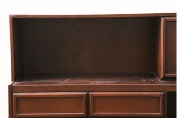 ジャパンヴィンテージ　チーク材　北欧家具のようなスタイリッシュさが魅力的なサイドボード(収納棚、戸棚、キャビネット、ビンテージ)(R-050712)