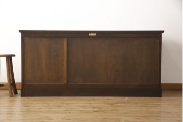 中古　美品　松本民芸家具　E-33型　落ち着きのある色味が素敵なローチェスト(ローボード、引き出し、テレビボード)(R-050713)