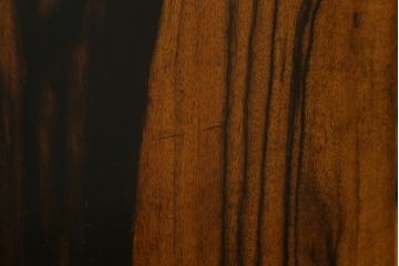 和製アンティーク　黒柿材の独特な杢目が目を引く茶箪笥(収納棚、戸棚、キャビネット)(R-050716)