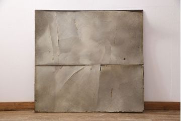 和製アンティーク　国産　ヨーロッパの絵画のような絵柄が魅力的なステンドグラス3枚セット(明り取り、窓)(R-050737)