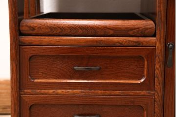中古　美品　国産工芸家具　上質な和の空間づくりにおすすめの小引き出し(小物収納、卓上収納)(定価約8万円)(R-050739)