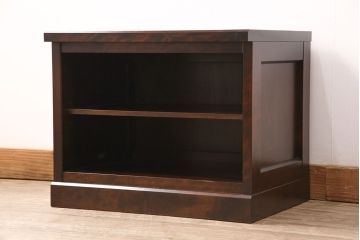 中古　民芸家具　落ち着きのある空間づくりにおすすめのテレビ台(サイドボード、テレビボード、収納棚)(R-050740)