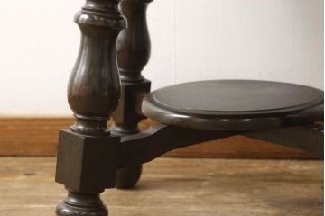 アンティーク家具　昭和中期　古い洋館で使われていたローテーブル(コーヒーテーブル、サイドテーブル、センターテーブル)(R-050750)