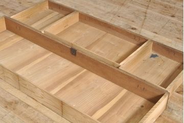 和製アンティーク　当店でリメイク!和の趣が感じられるテレビ台(収納棚、サイドボード、和タンス)(R-050770)