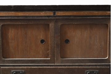 和製アンティーク　当店でリメイク!和の趣が感じられるテレビ台(収納棚、サイドボード、和タンス)(R-050770)