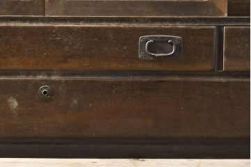 和製アンティーク　当店でリメイク!和の趣が感じられるテレビ台(収納棚、サイドボード、和タンス)(R-050770)