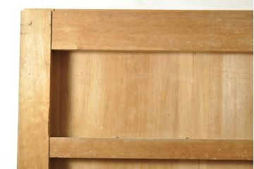 和製アンティーク　ヒノキ材　亀をモチーフにした金具が立派!雰囲気作りにおすすめの蔵戸(建具、引き戸、玄関戸)(R-050772)