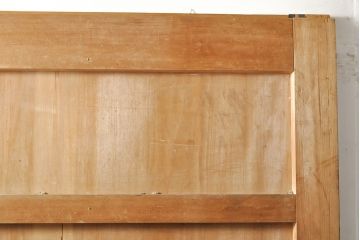 和製アンティーク　ヒノキ材　亀をモチーフにした金具が立派!雰囲気作りにおすすめの蔵戸(建具、引き戸、玄関戸)(R-050772)