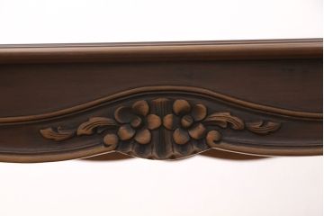中古　美品　カリモク　domani(ドマーニ)　Louis(ルイ)XVシリーズ　優雅な佇まいが魅力的なダイニングテーブル(食卓)(定価約55万円)(R-050785)