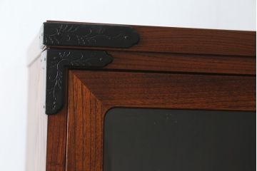中古　岩谷堂箪笥　菊幸　お部屋に取り入れやすいスリムな縦型箪笥(収納棚、キャビネット、引き出し)(R-050787)