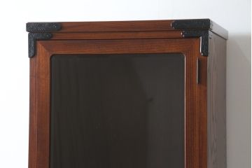 中古　岩谷堂箪笥　菊幸　お部屋に取り入れやすいスリムな縦型箪笥(収納棚、キャビネット、引き出し)(R-050787)