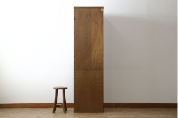 中古　岩谷堂箪笥　菊幸　お部屋に取り入れやすいスリムな縦型箪笥(収納棚、キャビネット、引き出し)(R-050787)