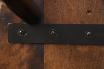 中古　北海道民芸家具　シンプルなデザインが取り入れやすいダイニングチェア(ウィンザーチェア、板座チェア、椅子、ウインザーチェア)(R-050791)