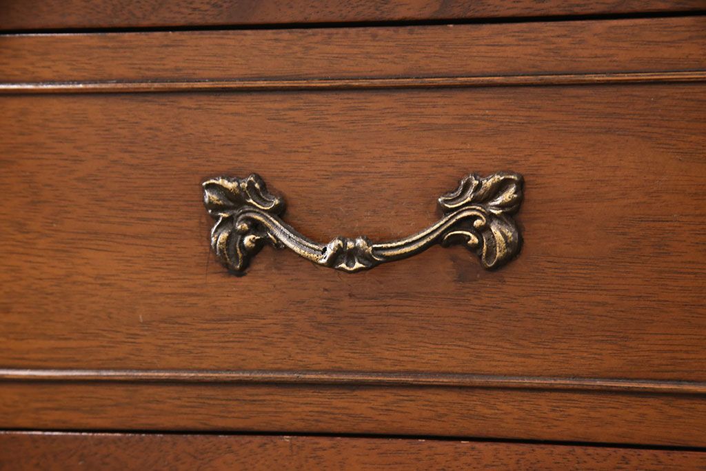 中古　DREXEL HERITAGE(ドレクセルヘリテイジ)　Touraine(ツーレイン)　マホガニー材　気品ある佇まいが魅力的なチェスト(引き出し)(R-050803)
