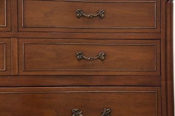 中古　DREXEL HERITAGE(ドレクセルヘリテイジ)　Touraine(ツーレイン)　マホガニー材　気品ある佇まいが魅力的なチェスト(引き出し)(R-050803)