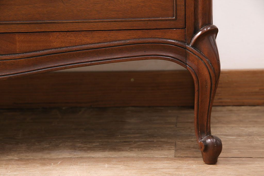 中古　DREXEL HERITAGE(ドレクセルヘリテイジ)　Touraine(ツーレイン)　マホガニー材　気品ある佇まいが魅力的なチェスト(引き出し)(R-050803)