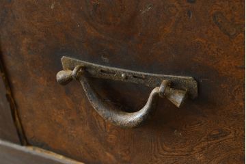 和製アンティーク　風情ある和のダイニングづくりにおすすめの四尺水屋箪笥(食器棚、収納棚、キャビネット)(R-050814)