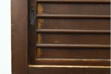 和製アンティーク　風情ある和のダイニングづくりにおすすめの四尺水屋箪笥(食器棚、収納棚、キャビネット)(R-050814)