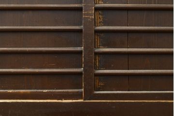 和製アンティーク　風情ある和のダイニングづくりにおすすめの四尺水屋箪笥(食器棚、収納棚、キャビネット)(R-050814)