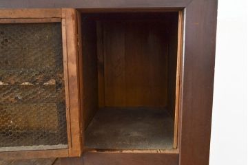 和製アンティーク　風情ある和の空間づくりにおすすめの四尺水屋箪笥サイドボード(食器棚、収納棚、キャビネット)(R-050815)