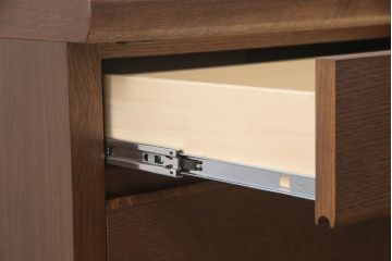 中古　美品　カリモク家具(karimoku)　幅広いインテリアに合わせやすいシンプルモダンな佇まいが魅力のサイドボード(キャビネット、チェスト、引き出し)(定価約16万円)(R-050831)