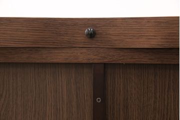 中古　美品　カリモク家具(karimoku)　幅広いインテリアに合わせやすいシンプルモダンな佇まいが魅力のサイドボード(キャビネット、チェスト、引き出し)(定価約16万円)(R-050831)