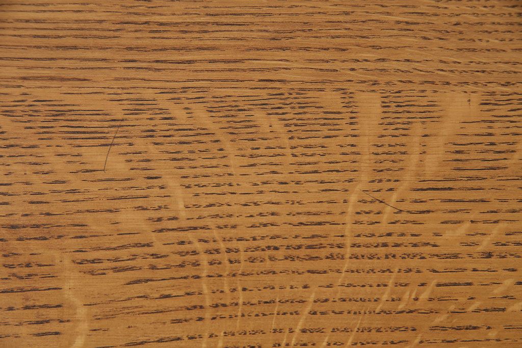 中古　Stickley(スティックレー、スティックレイ)　オーク材　直線的なデザインが格調高い雰囲気を演出するセンターテーブル(リビングテーブル、コーヒーテーブル)(定価約48万円)(R-050841)