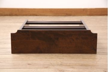 中古　北海道民芸家具　HM815　和洋どちらにも馴染むシックで上品なスリッパ立て(スリッパラック)(R-050842)