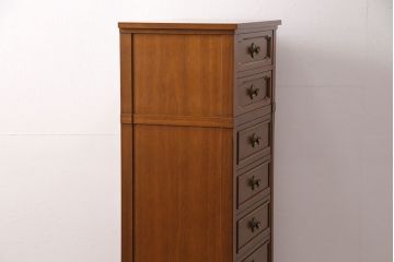 中古　DREXEL HERITAGE(ドレクセルヘリテイジ)　Triune(トライユン)　クラシカルな佇まいが魅力のランジェリーチェスト(定価約43万円)(R-050843)