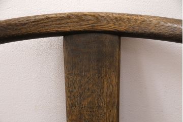 中古　飛騨産業　キツツキ　ナラ材　JAPAN PROVINCIAL(ジャパンプロヴィンシャル・プロビンシャル)シリーズ　温もり溢れる木の風合いが味わい深い座椅子(プロビンシャル、座イス)(R-050846)
