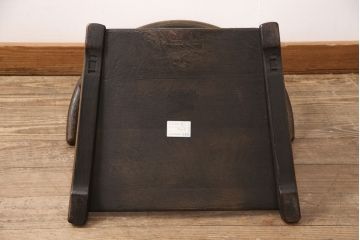 中古　飛騨産業　キツツキ　ナラ材　JAPAN PROVINCIAL(ジャパンプロヴィンシャル・プロビンシャル)シリーズ　温もり溢れる木の風合いが味わい深い座椅子(プロビンシャル、座イス)(R-050847)