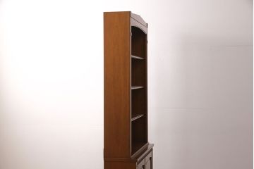 中古　美品　DREXEL HERITAGE(ドレクセルヘリテイジ)　Triune(トライユン)　上品な佇まいのブックケース(シェルフ、本棚、飾り棚、キャビネット)(R-050853)