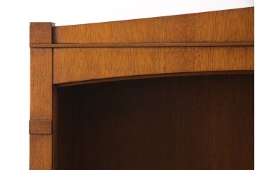 中古　美品　DREXEL HERITAGE(ドレクセルヘリテイジ)　Triune(トライユン)　上品な佇まいのブックケース(シェルフ、本棚、飾り棚、キャビネット)(R-050853)