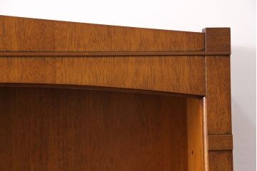 中古　美品　DREXEL HERITAGE(ドレクセルヘリテイジ)　Triune(トライユン)　上品な佇まいのブックケース(シェルフ、本棚、飾り棚、キャビネット)(R-050853)