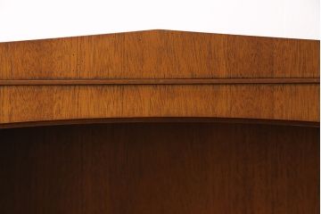 中古　美品　DREXEL HERITAGE(ドレクセルヘリテイジ)　Triune(トライユン)　上品な佇まいのブックケース(シェルフ、本棚、飾り棚、キャビネット)(R-050853)