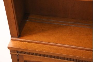 中古　美品　DREXEL HERITAGE(ドレクセルヘリテイジ)　Triune(トライユン)　上品な佇まいのブックケース(シェルフ、本棚、飾り棚、キャビネット)(R-050853)