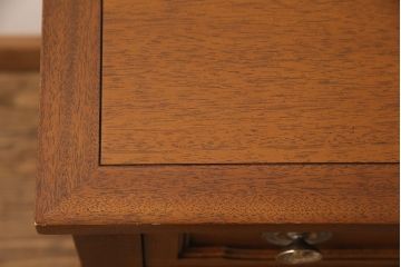 中古　美品　DREXEL HERITAGE(ドレクセルヘリテイジ)　Triune(トライユン)　気品あふれる佇まいが魅力のマホガニー材製サイドボード(チェスト、引き出し)(定価約70万円)(R-050854)