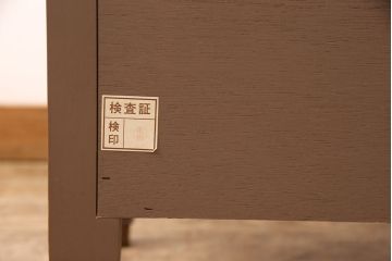 中古　美品　DREXEL HERITAGE(ドレクセルヘリテイジ)　Triune(トライユン)　気品あふれる佇まいが魅力のマホガニー材製サイドボード(チェスト、引き出し)(定価約70万円)(R-050854)