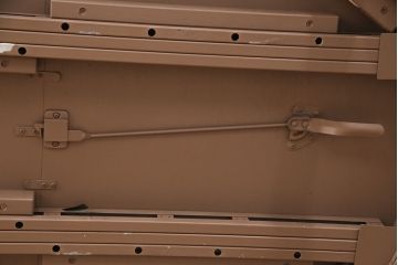 中古　美品　DREXEL HERITAGE(ドレクセルヘリテイジ)　Triune(トライユン)　品のある佇まいがすてきなダイニングテーブル(エクステンションテーブル、4人掛け、6人掛け)(R-050857)