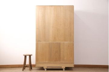 中古　伝統工芸士・高橋政男作　上品な佇まいの加茂総桐箪笥(総桐たんす、衣装箪笥、整理タンス、胴厚)(定価約80万円)(R-050892)