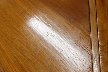 中古　職人手造り　民芸家具　総欅(ケヤキ)材　無垢材　八角型の形が珍しい!!凝った造りの関西火鉢(木製火鉢、火鉢テーブル、囲炉裏テーブル、八角炉、座卓、ローテーブル、センターテーブル)(R-050894)