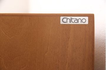 中古　美品　カリモク家具(karimoku)　Chitano(チターノ)　便利なアクセサリー収納が付いたサイドチェスト(サイドテーブル、引き出し)(R-050901)