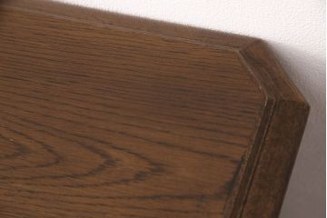 中古　美品　カリモク家具(karimoku)　DOMANI(ドマーニ)　QUEENS LIFE(クイーンズライフ)シリーズ　クラシカルな佇まいが魅力のプレジデントデスク(両袖机、在宅ワーク、在宅用ワークデスク)(定価約35万円)(R-050914)