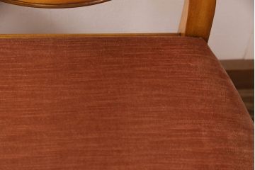 中古　DREXEL HERITAGE(ドレクセルヘリテイジ)　Et Cetera(エトセトラ)　優雅な雰囲気を漂わせるダイニングチェア4脚セット(アームチェア、椅子)(R-050918)