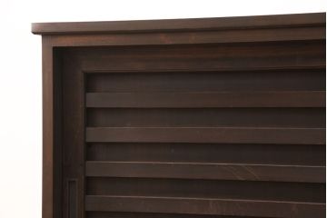 ラフジュ工房オリジナル　古建具リメイク　味わいのあるヒノキ材の建具を使った和モダン空間にぴったりのサイドボード(収納棚、戸棚、テレビ台)(R-050921)