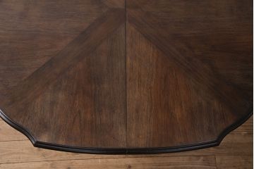 中古　美品　DREXEL HERITAGE(ドレクセルヘリテイジ)　Grand Villa(グランドヴィラ)　チェスナット材　ダイニングテーブル(パーティーテーブル)(定価約55万円)(R-050922)