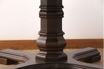 中古　美品　DREXEL HERITAGE(ドレクセルヘリテイジ)　Grand Villa(グランドヴィラ)　チェスナット材　ダイニングテーブル(パーティーテーブル)(定価約55万円)(R-050922)