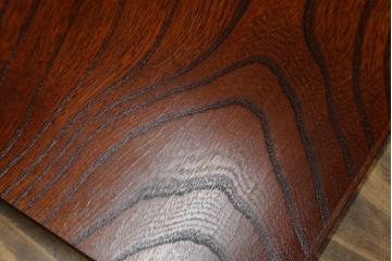 中古　美品　岩谷堂箪笥　菊幸作　ケヤキ材　左右対称の杢目が目を引くローボード(テレビボード、テレビ台、リビングボード、収納棚)(R-050941)